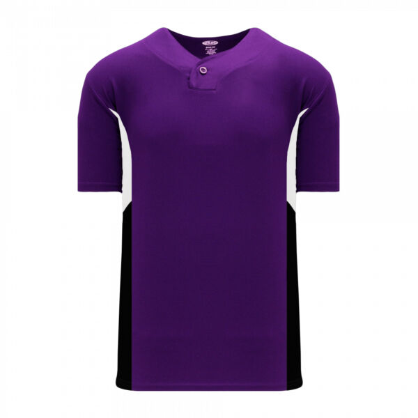 Athletic Knit - ONE BUTTON BASEBALL JERSEYS Thumbnail