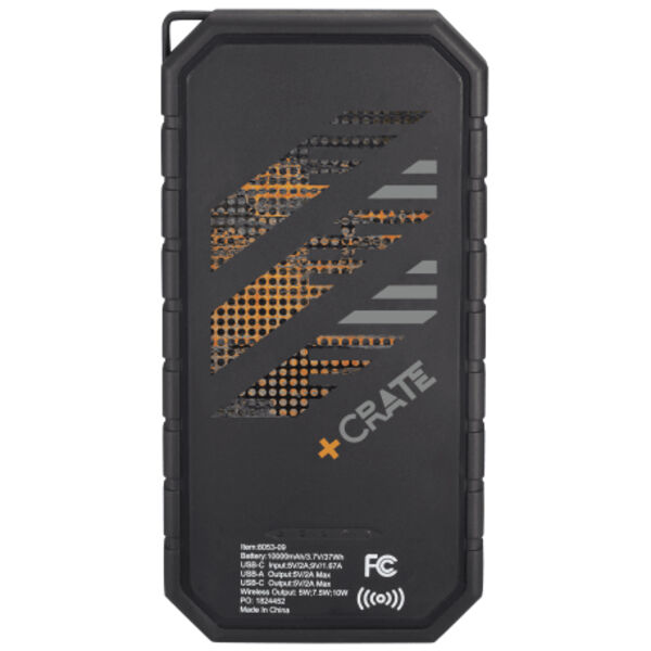 High Sierra® IPX 5 Solar Fast Wireless Power Bank Thumbnail