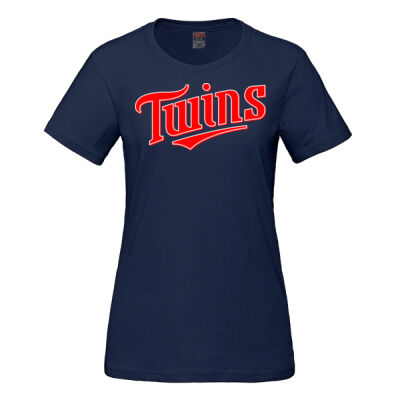 Ladies RING SPUN Combed Cotton Crewneck T-Shirt Thumbnail